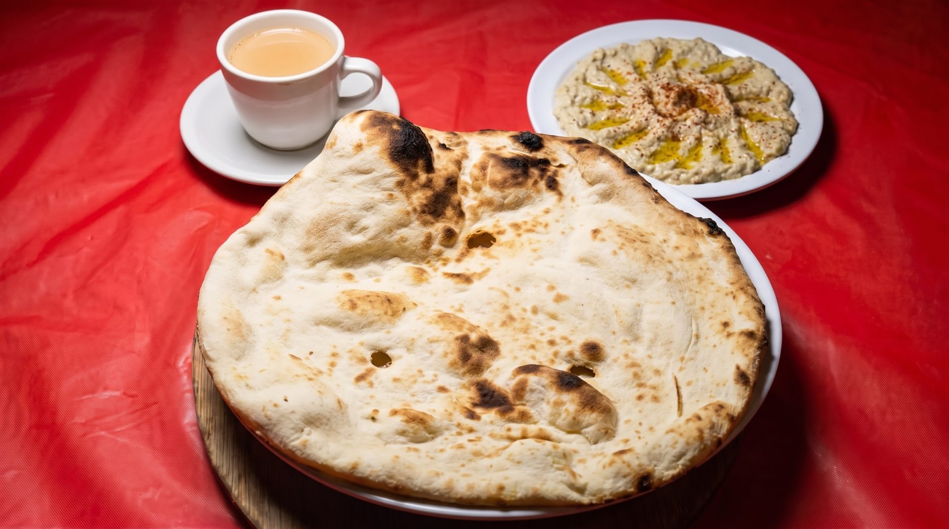 Hummus, chai — made from scratch