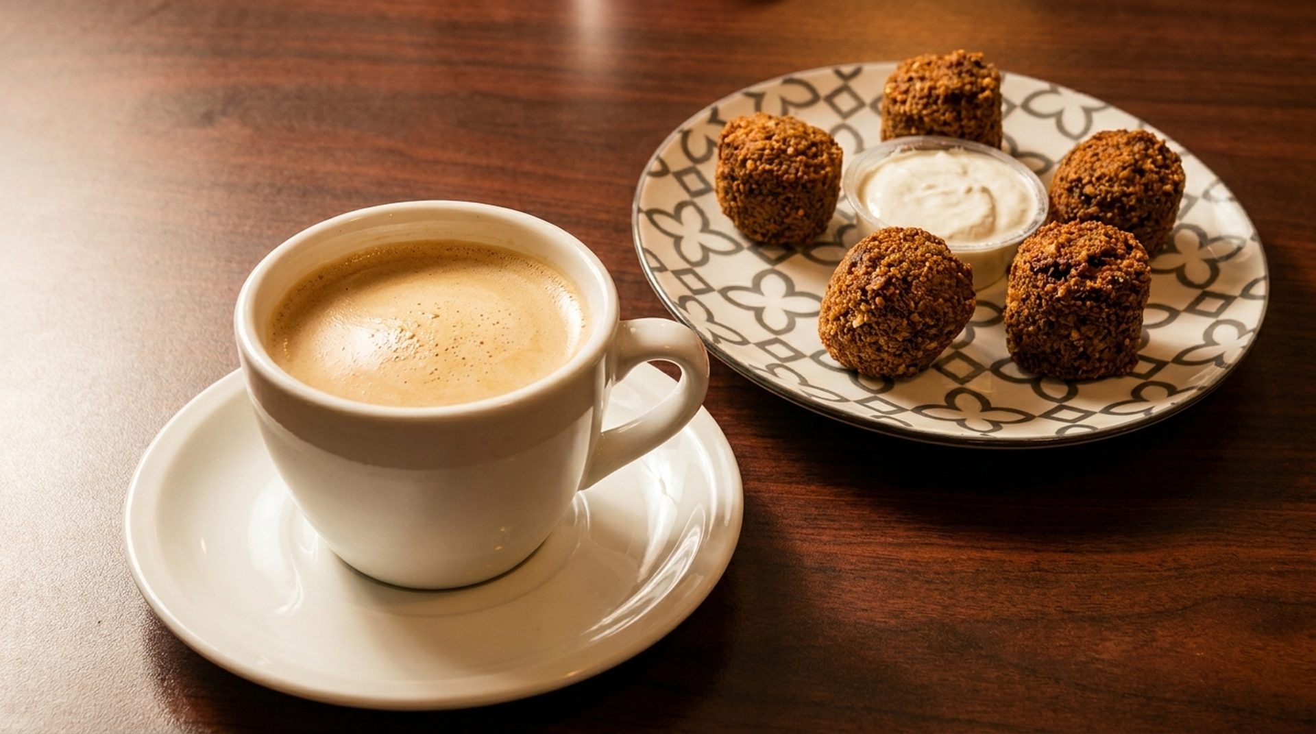 The chai that gives it away