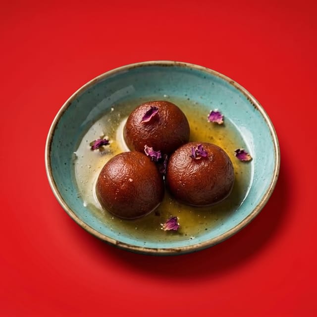 Gulab Jamun.