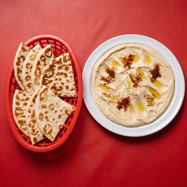 Hummus with Pita Bread.