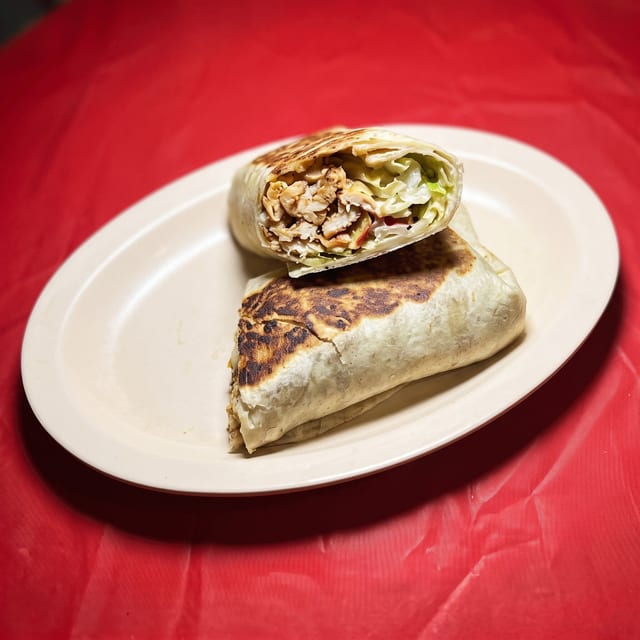 Chicken Shawarma Sandwich.